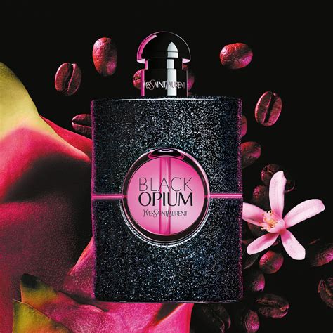 YSL black opium for her